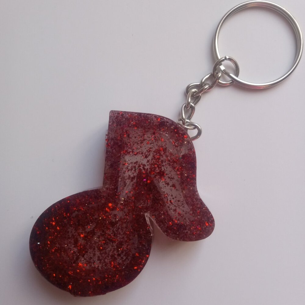 Music note keychain - Picture 2 of 3